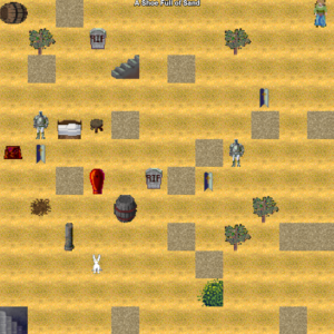 Shoe Full of Sand First Map